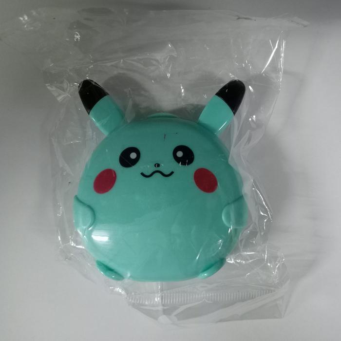 Gambar Kaida Softlens Karakter Lucu Pikachu - Biru dari lenstoreee undefined Tokopedia