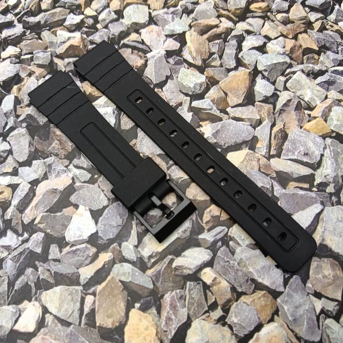 Gambar Tali Casio Tali Jam Tangan Tali F-105W-1A F-91W F-94WA Non Original - Hitam dari Ogytashop undefined Tokopedia