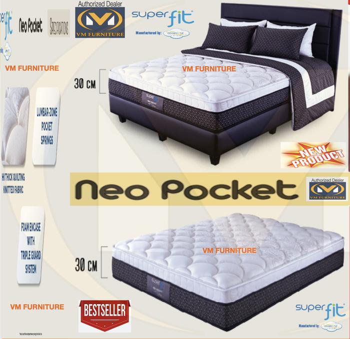 SUPERFIT NEO POCKET FREE BANTAL KASUR, 100