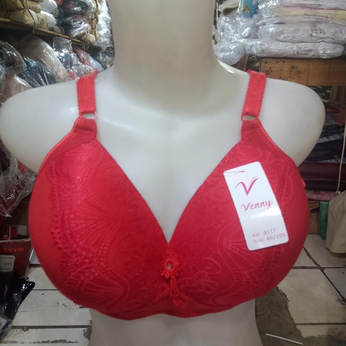 Gambar BRA BH SUPER JUMBO BUSA TIPIS CUP PALING BESAR - maroon, 48 dari fahri store jaya undefined Tokopedia