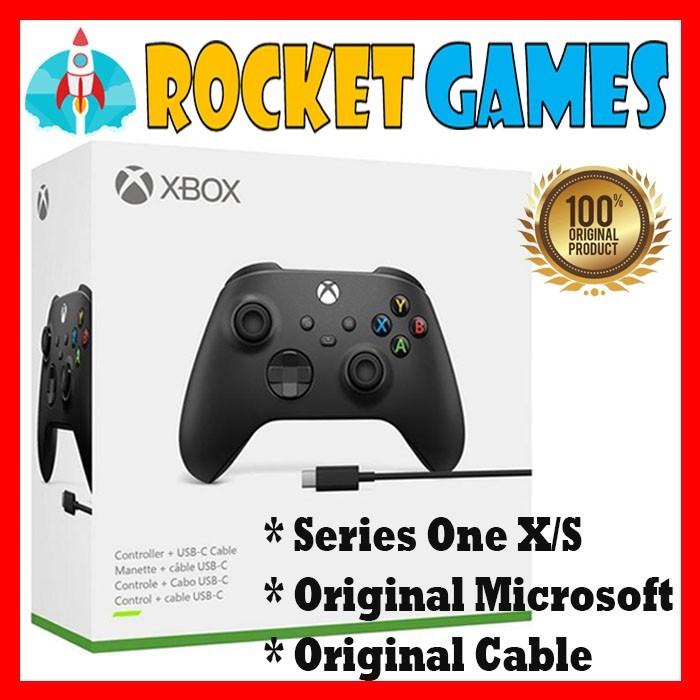 Gambar STICK / STIK XBOX ONE SERIES X/S WIRELESS CONTROLLER PULSE RED - BLACK+CABLE dari Rocket Games undefined Tokopedia