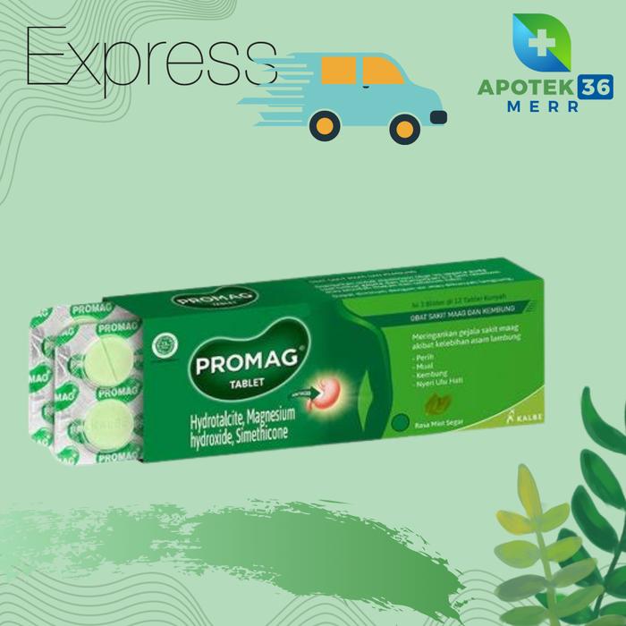 Gambar PROMAG TABLET 1STRIP ISI 10 dari APOTEK 36 MERR undefined Tokopedia