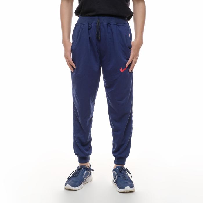 Gambar TRENING/TRAINING CELANA JOGER PRIA WANITA BABY TERRY SWEAT PANTS NIKE - Navy, All Size dari billoz_store undefined Tokopedia