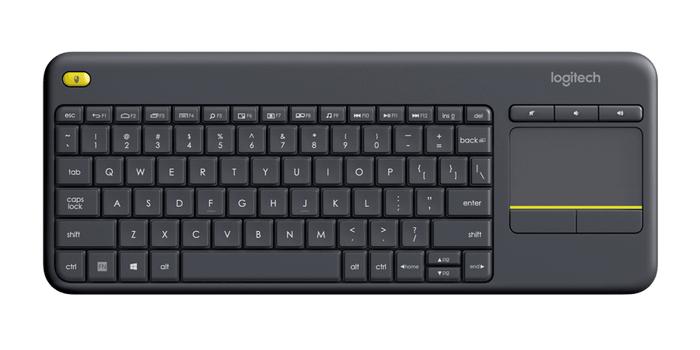 Gambar Keyboard Wireless Logitech With Touchpad K400R Plus Original - Hitam dari JNC KOMPUTER undefined Tokopedia