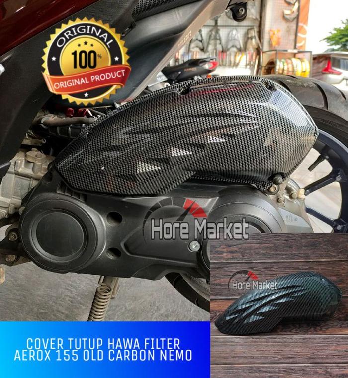 Gambar Cover Hawa Aerox Carbon Tutup Filter Udara Yamaha Aerox 155 Carbon - CARBON dari HORE MARKET_NEW undefined Tokopedia