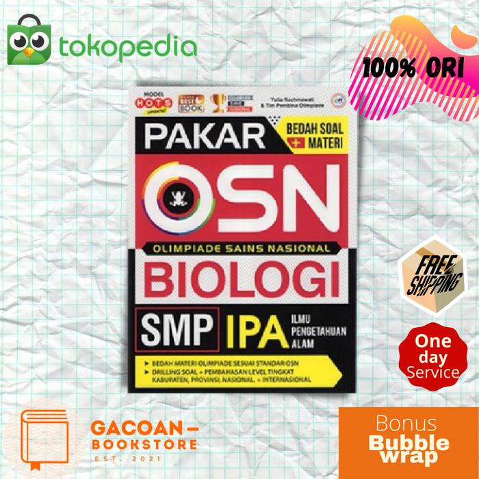 Gambar Pakar Bedah Soal OSN SMP : Biologi, Fisika, Kimia, Matematika - Biologi dari Gacoan Bookstore undefined Tokopedia