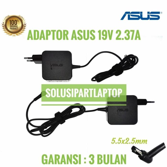 Gambar Adaptor Asus A455 A455L A455LA A455LB A455LD original charger 5.5X2.5M - 19V 2.37A dari SOLUSIPARTLAPTOP undefined Tokopedia