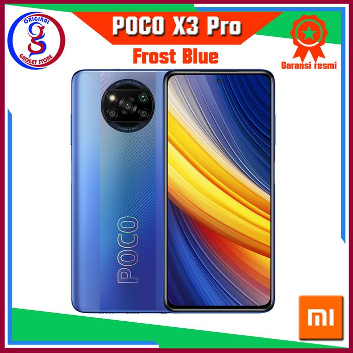 Gambar Xiaomi - Poco X3 Pro Kapasitas 6GB/128GB dan 8GB/256GB Garansi Resmi - Frost Blue, 8GB/256GB dari Original Gadget-Store undefined Tokopedia