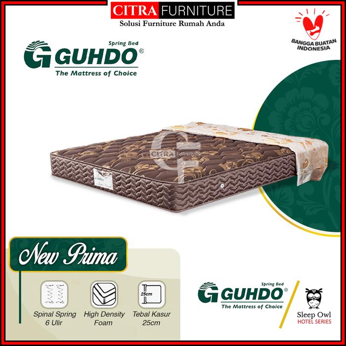 Gambar Guhdo Springbed New Prima 90x200x25 - Hanya matras | Gudho Spring bed - Cokelat dari Citra furniture undefined Tokopedia