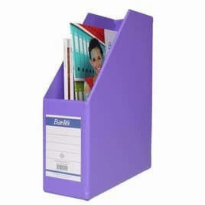 Gambar Box File Bantex 4011 FOLIO /Magazine File Bantex 4011 - Ungu dari MENTARI 98 undefined Tokopedia