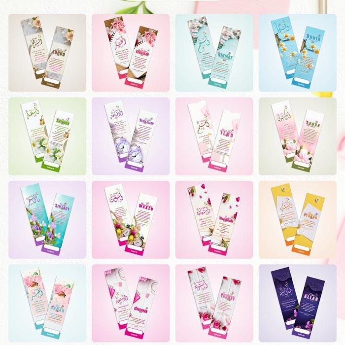 Gambar Pembatas Buku Tadzkirah - Penanda Batas Bacaan - Perempuan dari Toko Buku Pelita Ilmu undefined Tokopedia