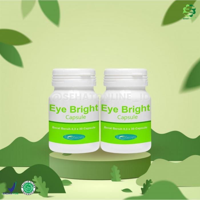 Gambar Eye Bright Obat Mata Minus, Plus & Silinder / Obat Mata / Minus / Plus - Gold isi 60 dari sehatonline_id undefined Tokopedia