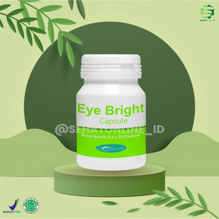 Gambar Eye Bright Obat Mata Minus, Plus & Silinder / Obat Mata / Minus / Plus - Silver isi 30 dari sehatonline_id undefined Tokopedia