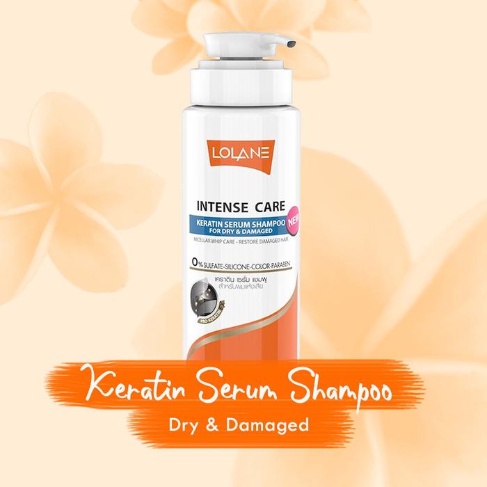 Gambar Lolane Intense Care Keratin Serum Shampoo For 400ml | Shampoo - For Dry&Damaged dari Hangvalen undefined Tokopedia