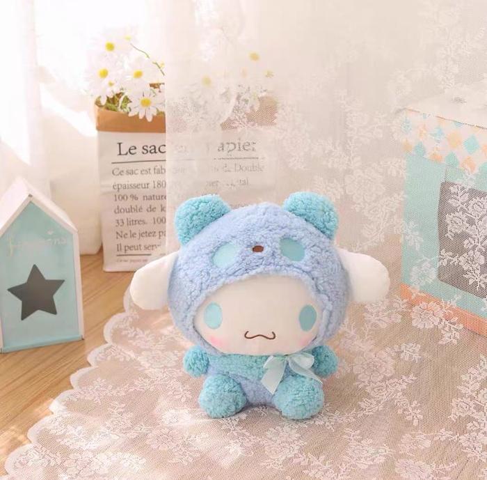 Gambar BONEKA MELODY HELLO KITTY CINNAMOROLL KUROMI POMPOMPURIN KUCING SANRIO - CINNAMOROLL, 30CM dari Kostum Pesta undefined Tokopedia