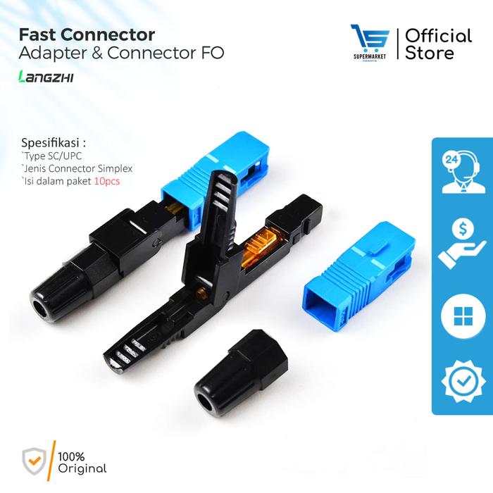 Jual Fast Connector SC UPC fiber optik Konektor - Kota Surabaya ...
