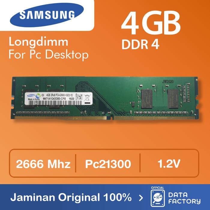 SAMSUNG ORIGINAL サムスン純正 PC4-21300 DDR4-2666 8GB ノートPC用