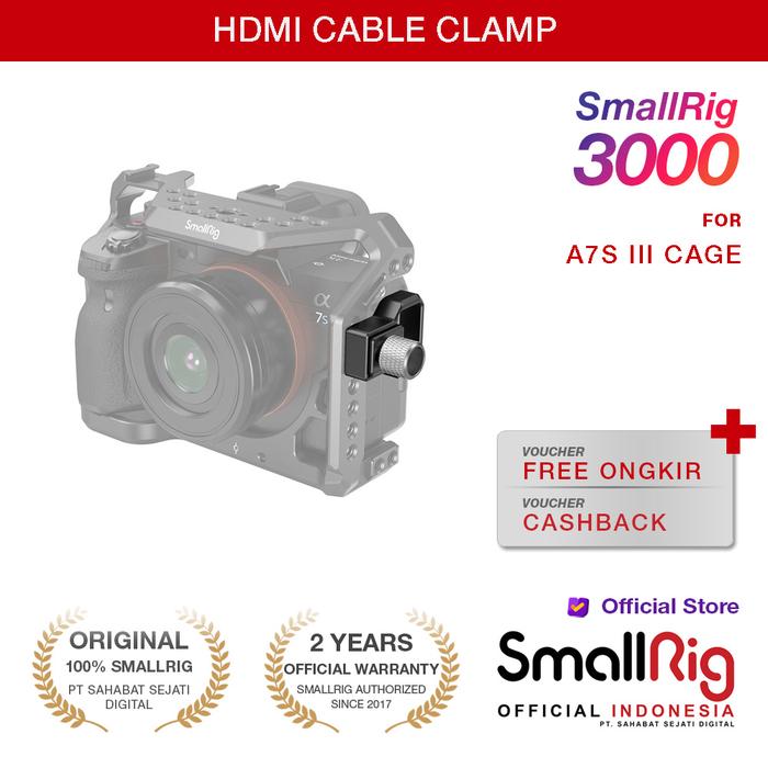 Hdmi A7 S SmallRig Anti Twist Pins HDMI Cable Clamp For A7S III