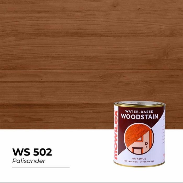 Gambar Politur Kayu Plitur Kayu Air Mowilex Woodstain Mowilek Woodstain 1 Kg - 502 Palisander dari Rheprobaru undefined Tokopedia