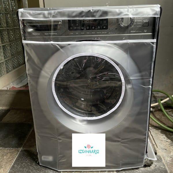 Gambar COVER MESIN CUCI 1 TABUNG FRONT LOADING BUKAAN DEPAN - Transparan, 8 kg - 8,5 kg dari IZDIHAAR12STORE undefined Tokopedia