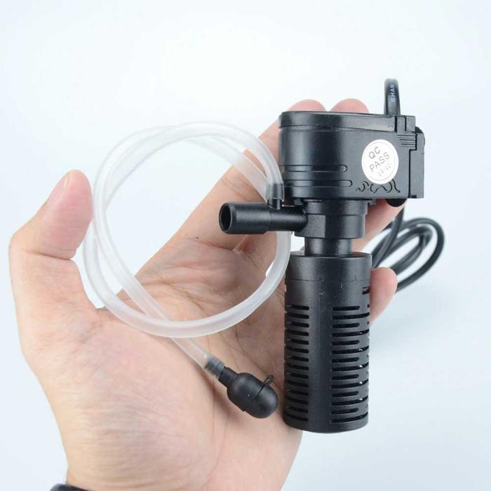 Gambar Pompa air udara Aquarium Oxygen oksigen 3W SEA STAR 3 in1 - Hitam dari CV.RIZQUNA undefined Tokopedia
