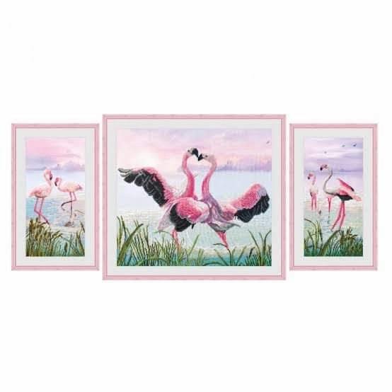 Gambar Nova sloboda CP6550 Flamingo dance dari Blessings Art Craft undefined Tokopedia