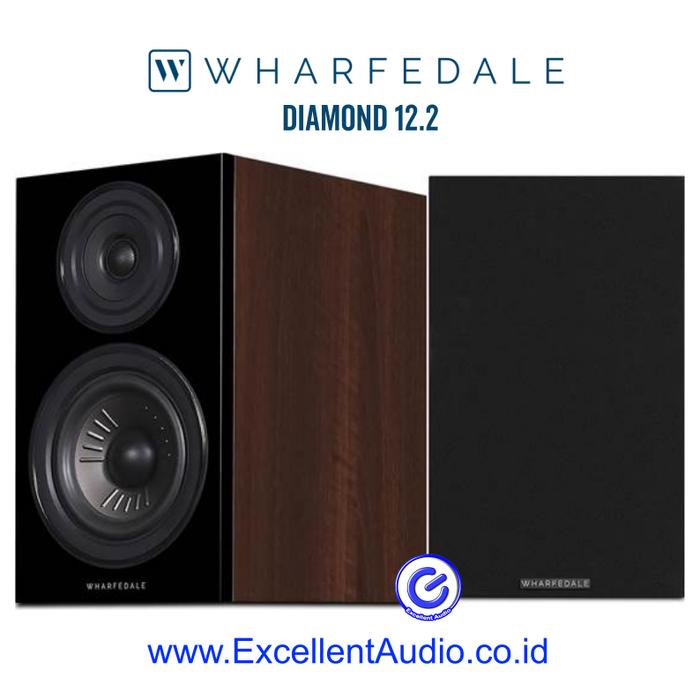 Gambar Wharfedale Diamond 12.2 bookshelf speaker - Walnut dari Excellent Audio Official undefined Tokopedia