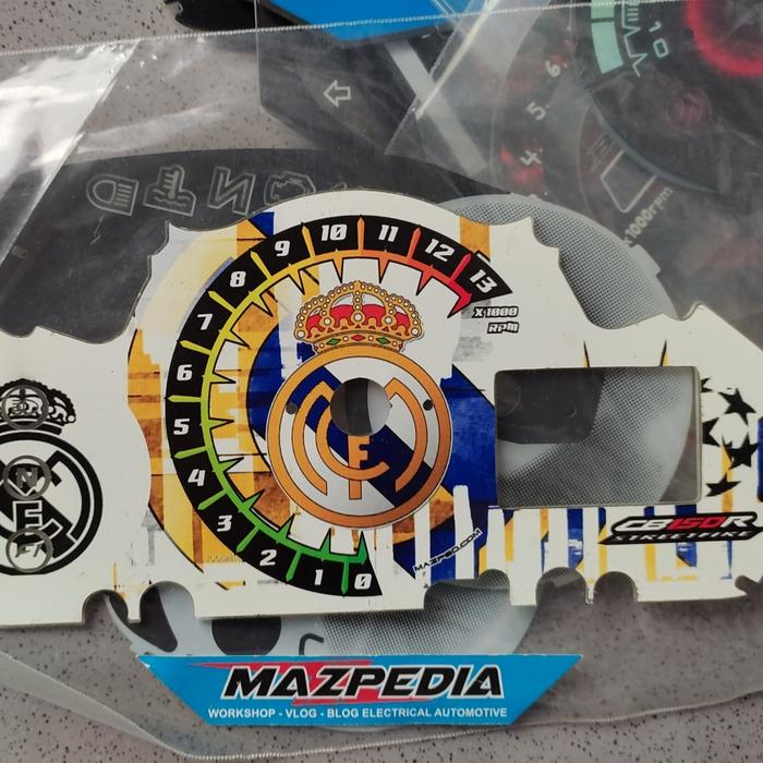 Gambar Papan Panel Speedometer old CB150R - AC Milan dari MAZPEDIA undefined Tokopedia