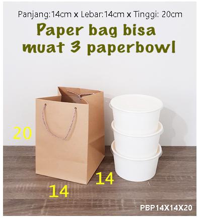Gambar Tas Kertas Goodie Paper Bag kotak kecil u Paper Bowl Paperbag souvenir - Cokelat, 1pc=Kelipatan12 dari Batik Danara undefined Tokopedia