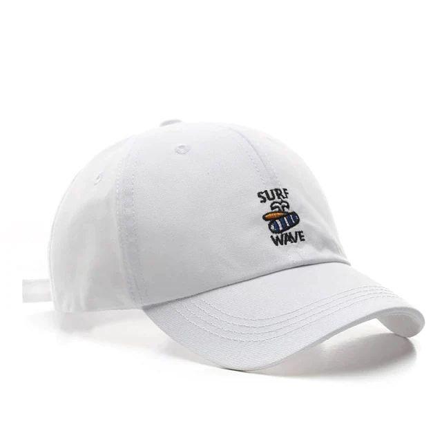 Gambar Topi Baseball Distro CAP SURF WAVE - Putih dari THE_GOAT undefined Tokopedia
