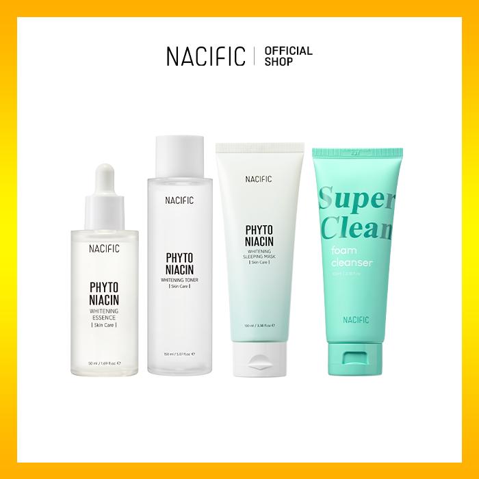 Gambar Nacific Phyto Niacin Whitening 3 SET + Super Clean Foam Cleanser 100ml dari Nacific undefined Tokopedia