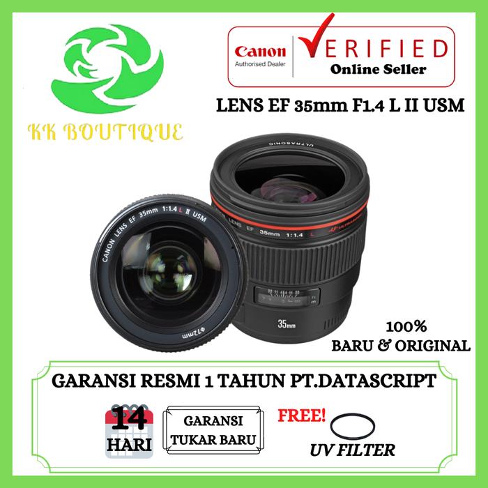 Canon Ef 35mm F14 L Ii Usm 35mm F14 Lens