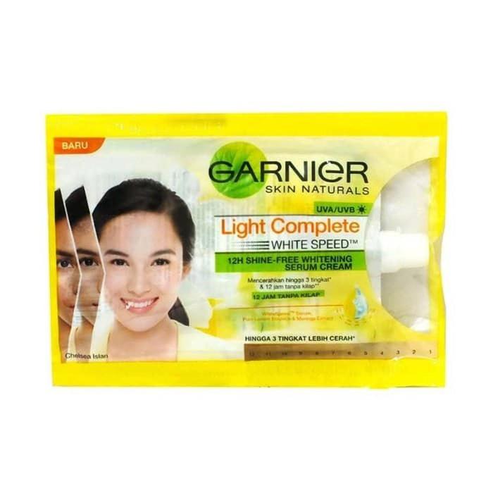 Gambar Garnier Whitening Serum Cream | Light Complete - Sakura White 7ml - Light Complete dari ElysiaIndonesia undefined Tokopedia