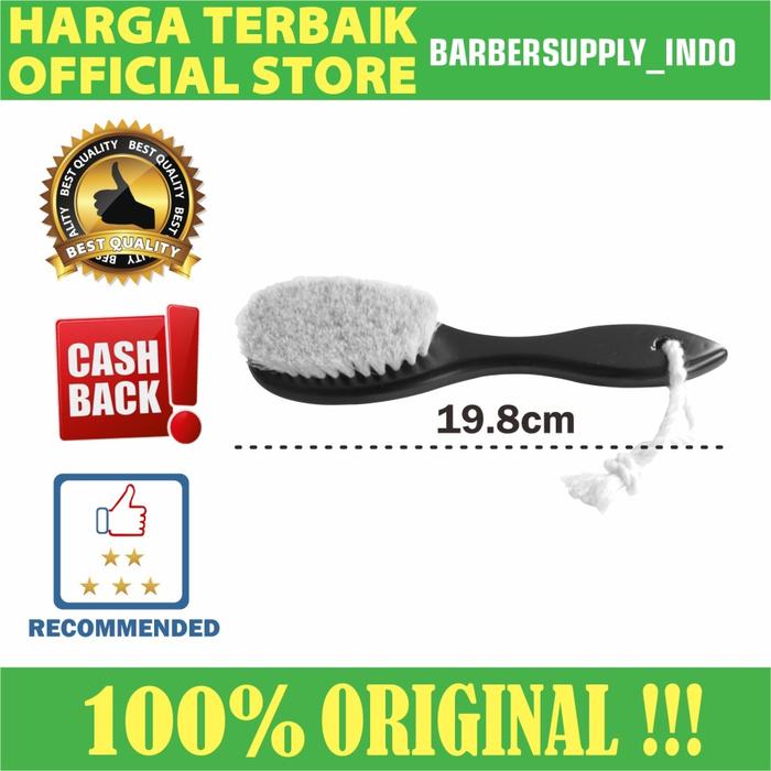 Gambar Fade Brush Kayu / Sikat Rambut PREMIUM 03 untuk BARBER SALON PANGKAS - Putih dari Barbersupplyindo undefined Tokopedia