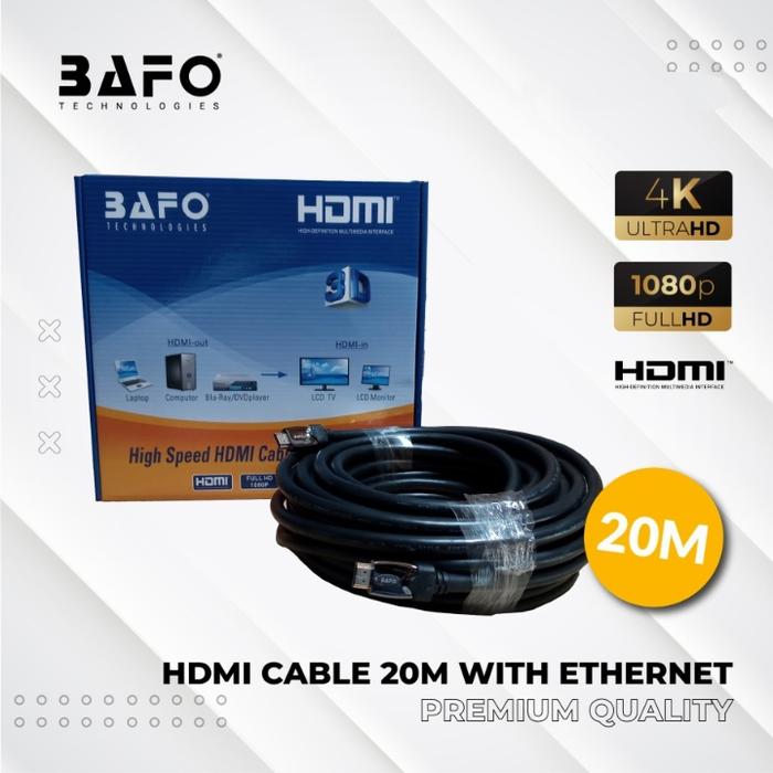 Jual Kabel HDMI 20 Meter BAFO - Jakarta Pusat - TRISTA.COM | Tokopedia