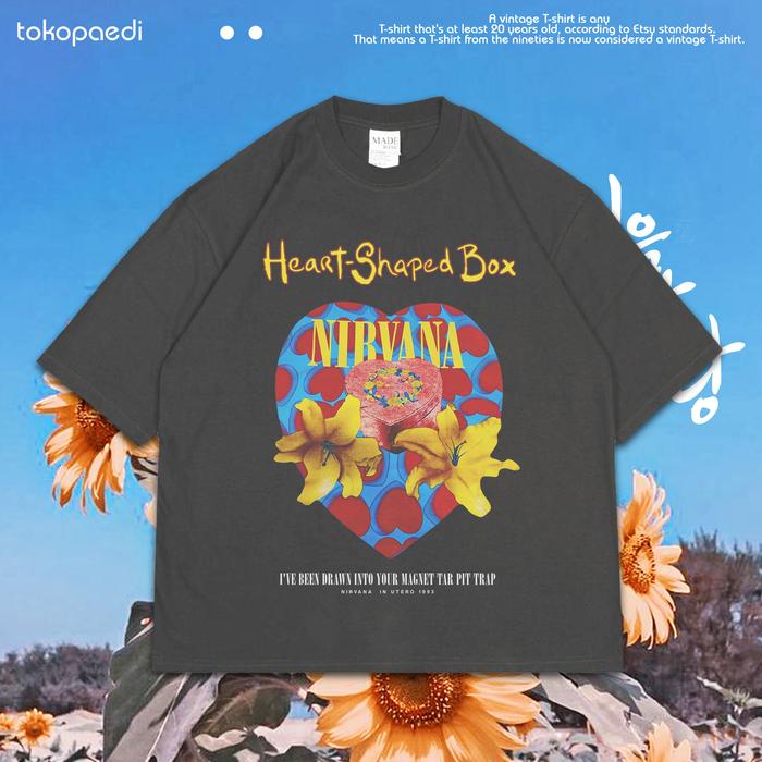 Jual NIRVANA Oversize Vintage T-shirt 