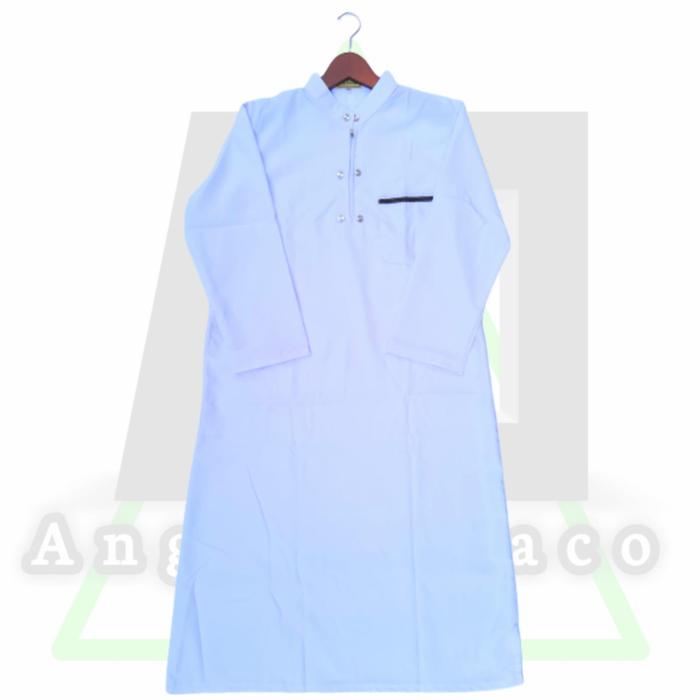 Gambar Gamis Pria Dewasa Terlaris / Jubah Pria Dewasa - Putih, M dari Asiah Muslim Store undefined Tokopedia