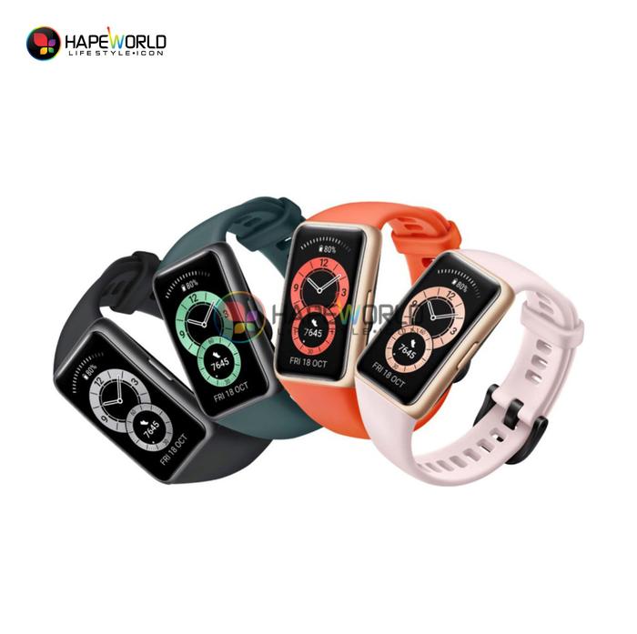 Gambar SMARTWATCH HUAWEI BAND 6 - GARANSI RESMI dari Hapeworld-SB undefined Tokopedia