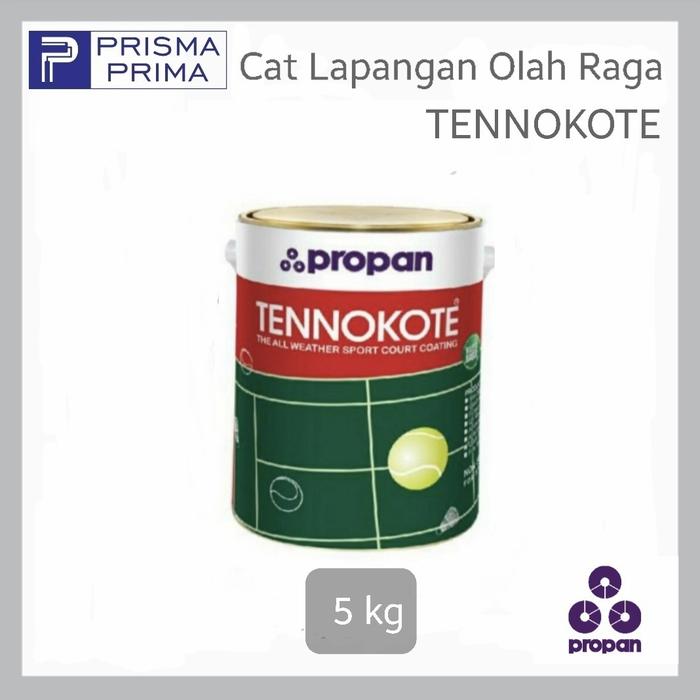 Gambar Cat Lapangan Tenis Basket Olah Raga TENNOKOTE Propan Galon 5 Kg - White dari Toko Cat Prisma Prima undefined Tokopedia