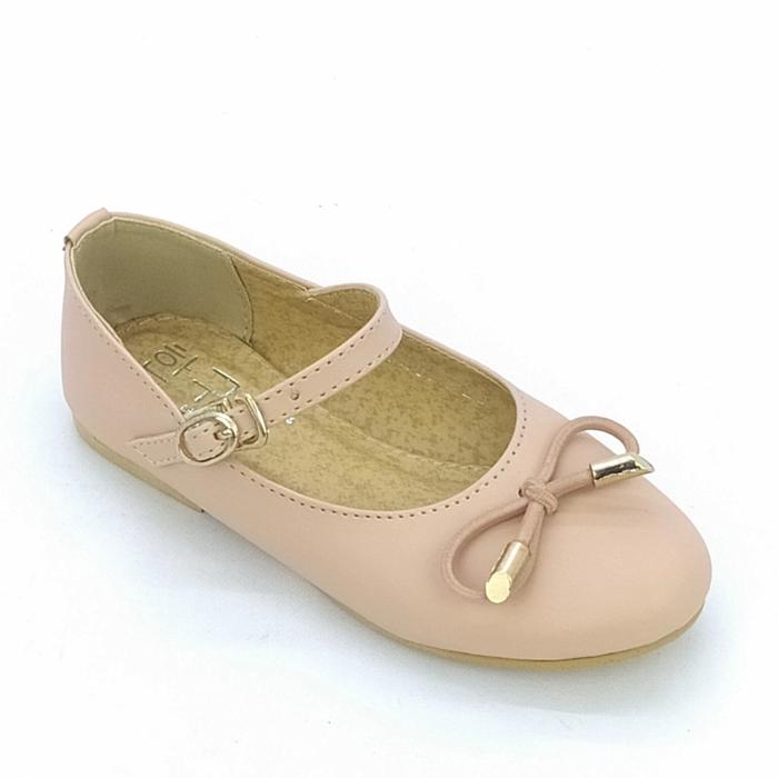 Gambar HANGUDU-SUPPAN Sepatu flat shoes anak perempuan bertali warna pastel - Nude, 34 dari HANGUDU SHOES undefined Tokopedia