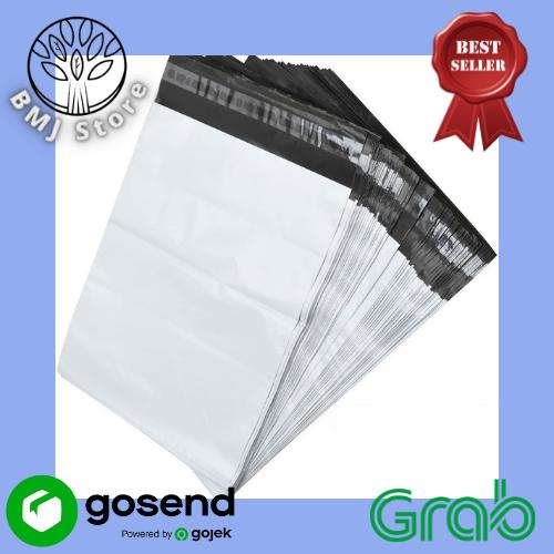 Gambar KANTONG PLASTIK POLYMAILER 20x40 isi 100Pcs packing AMAN & MUDAH - Putih, Regular dari Gaemi Mart undefined Tokopedia