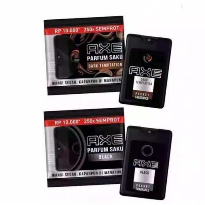 Jual Parfum Saku AXE Pocket Deodorant Parfume Black 17 ML 250x Semprot