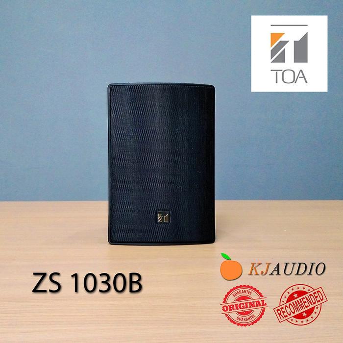 Gambar SPEAKER COMPACT TOA ORIGINAL ZS-1030B BLACK dari KJ Audio Onlineshop undefined Tokopedia
