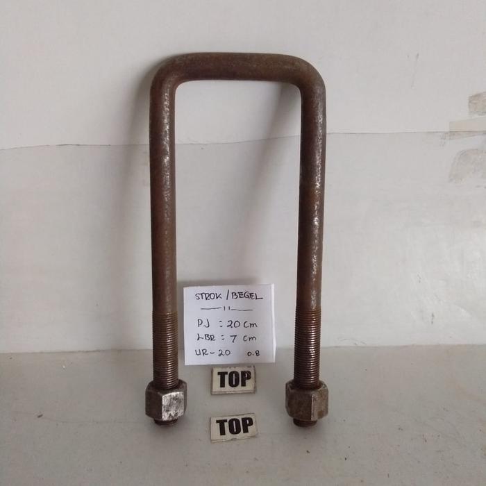 Gambar begel strok panjang 20 cm lebar 7 cm dari Top Onderdil undefined Tokopedia
