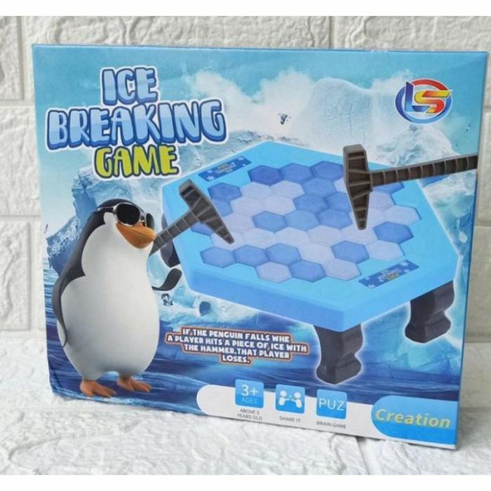 Gambar mainan edukasi pukul es / Penguin ice breaking game dari FY STORE 77 undefined Tokopedia