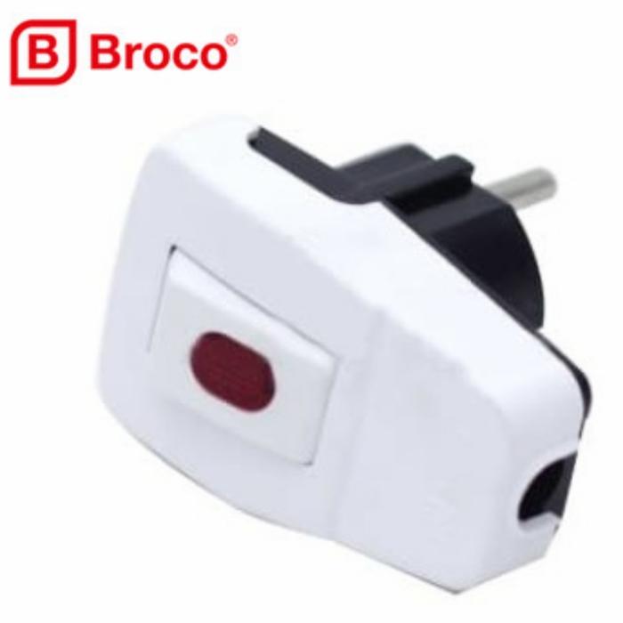Jual BROCO / UTICON steker saklar on off lampu steker arde - UTICON ...