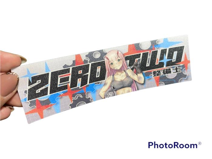 Jual anime jdm sticker honda / zero two / TRD - Zero two - Kab ...