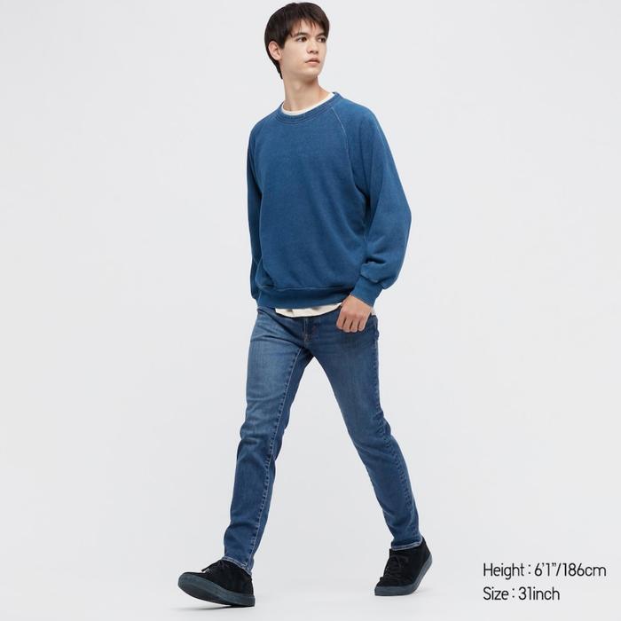 Gambar Celana Jeans Uniqlo Skinny Fit Ultra Stretch Pria Original Store - Blue, 28 dari DroidOne undefined Tokopedia