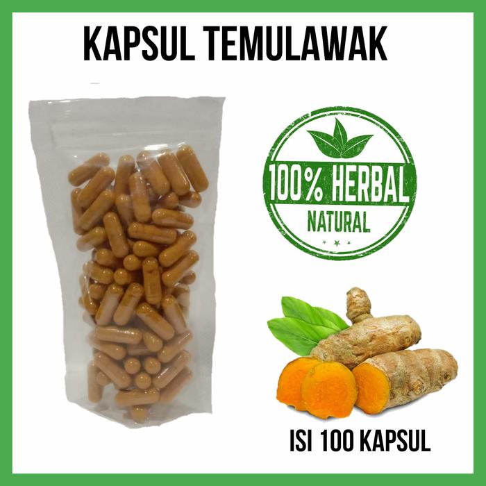 Gambar Kapsul CURAH TEMU LAWAK ASLI ORIGINAL dari Asoha1 undefined Tokopedia