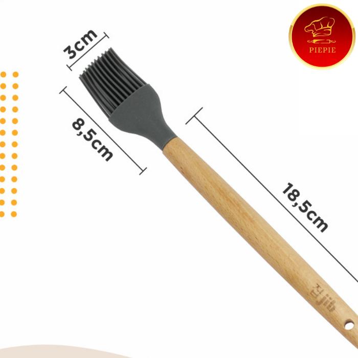 Gambar Silicone Utensil / Spatula Silicon / Alat Masak Bahan Silikon - Soup Spoon dari piepiebakewareofficial undefined 4 Tokopedia